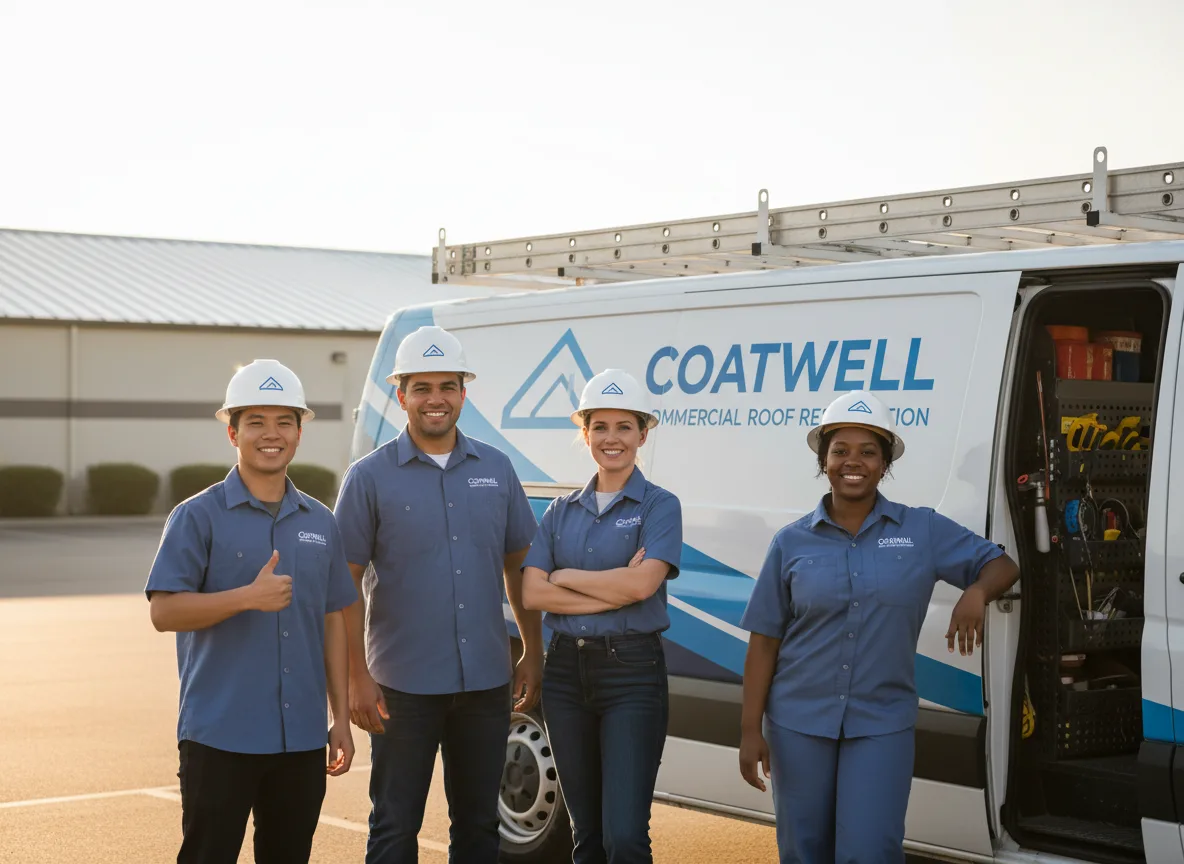 Commercial roof coating company in Gerry, NY
